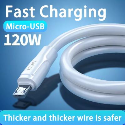 120W 6A Micro USB Fast Charging Cable for All Smartphones