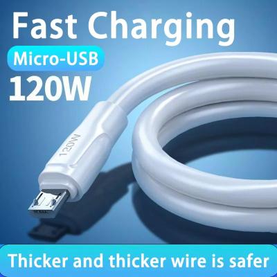 120W Micro USB Fast Charging Cable 6mm Thick Wire for All Phones