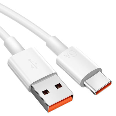 66W 6A USB Type C Fast Charging Cable 1M for Android Phones