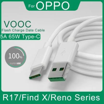 Oppo Vooc USB Type C Cable 65W 5A Super Fast Charging