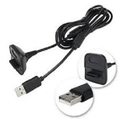 Shopkist Xbox 360 Wireless Controller Charging Cable Black