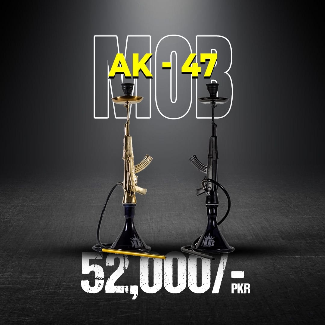 AK-47 MOB Premium Water Pipe Bold Robust Design