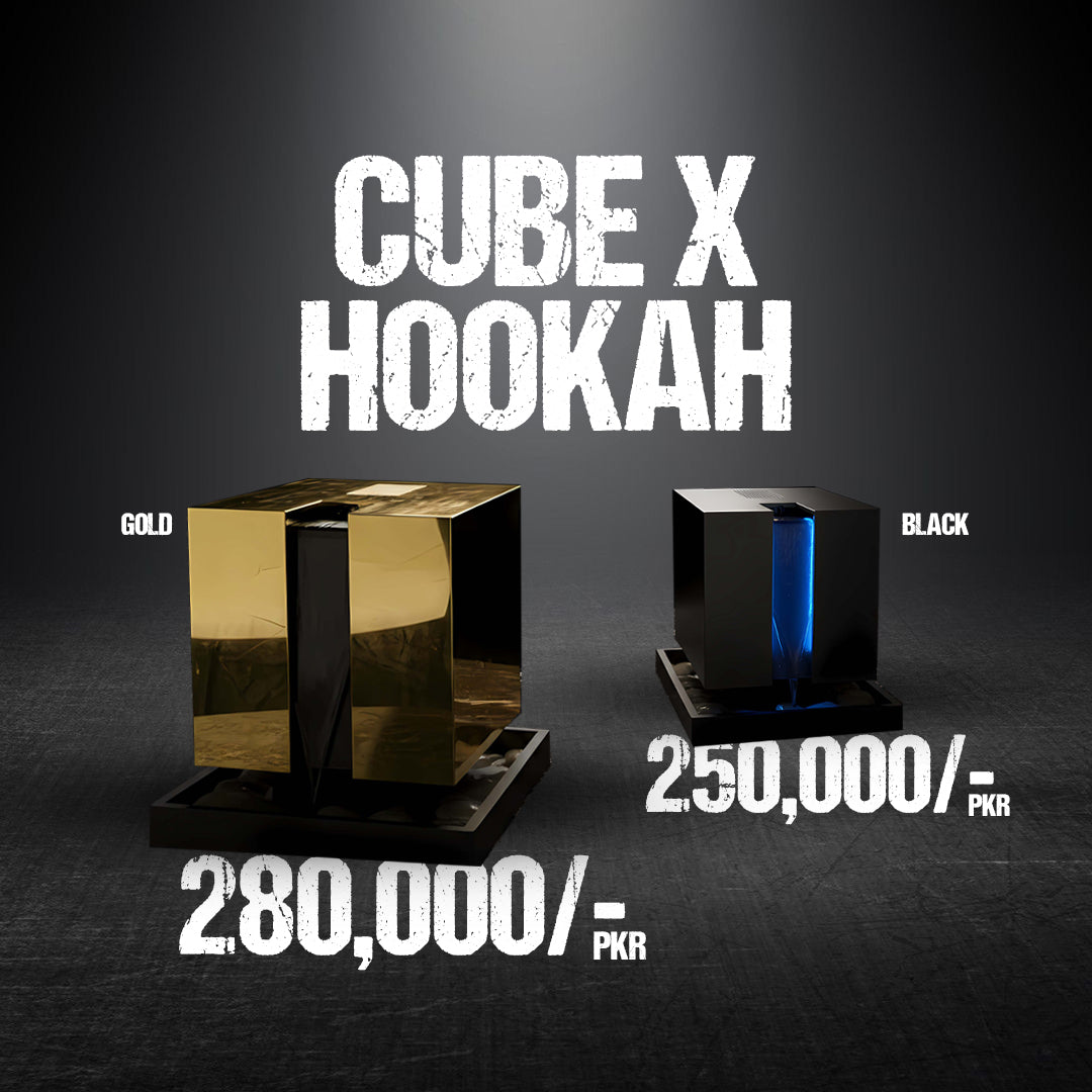 Cube X Water Pipe 10 Inch All In One System with Power Bank
