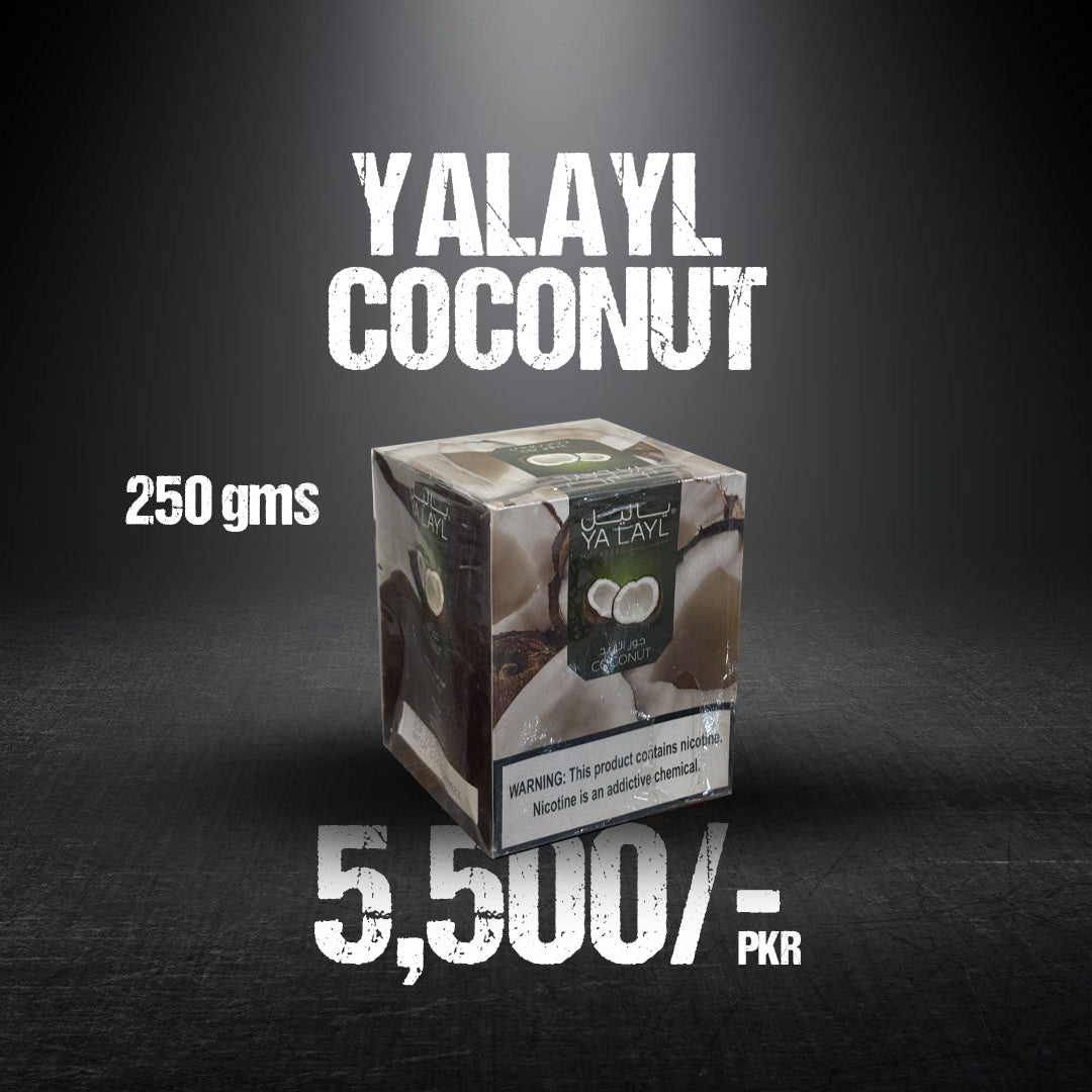 Ya Layal Coconut 250G Smooth Premium Water Pipe Herbal